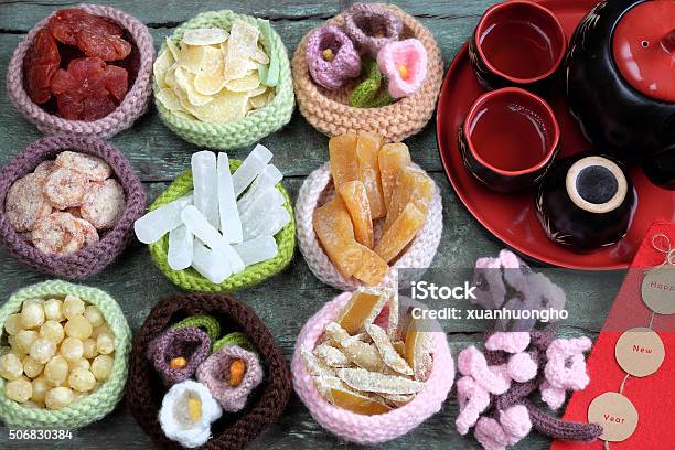 Vietnam Culture Vietnamese Food Tet Lunar New Year Stock Photo - Download Image Now