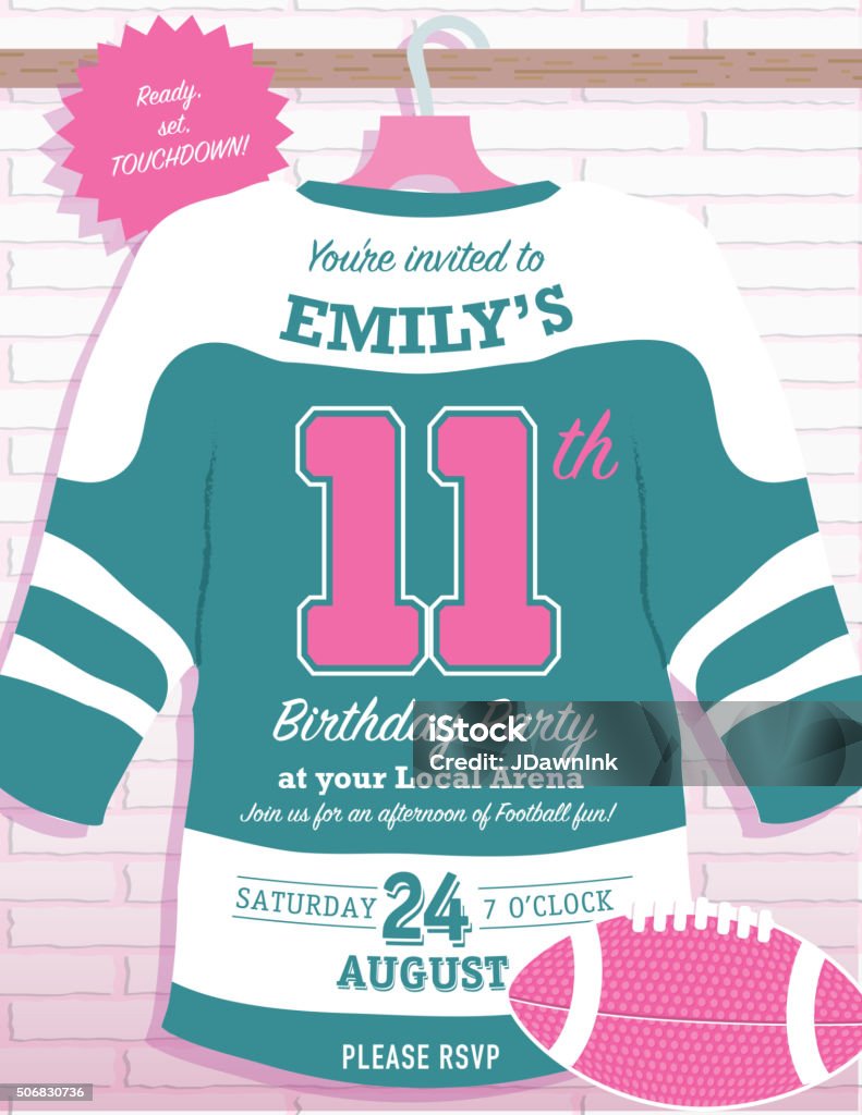 Vector Illustration Of Blank Hockey Jersey Template Stock Illustration -  Download Image Now - iStock