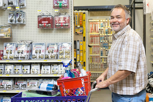 istock Happy Hardware Store Salesperson 506840093