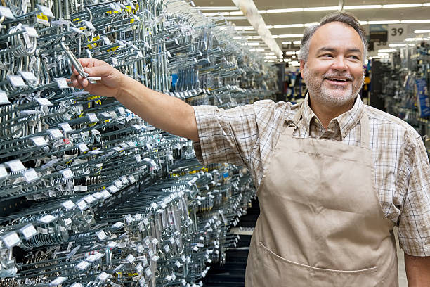 istock Happy Hardware Store Salesperson 506840111