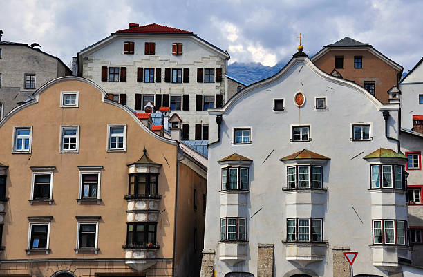 istock Typical austrian houses in Tyrol province 506843181