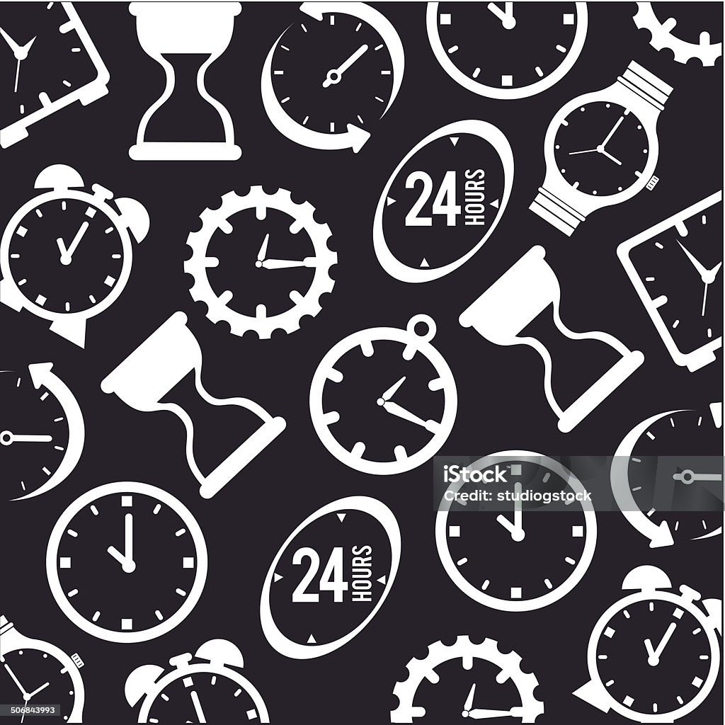 Define Time Custom Design Time Design Stock Illustration - Download Image Now - Advice, Clock ...