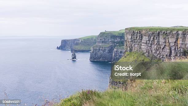 Clare Cliffs Of Moher Stock Photo - Download Image Now - Awe, Blue, Cliff