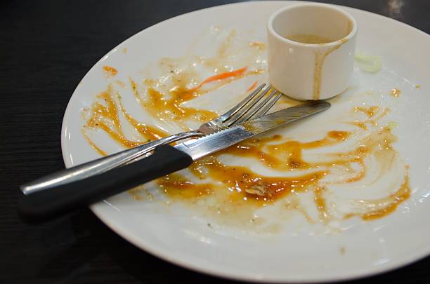 istock Empty dish after food on the table 506846579