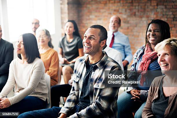 Corporate Seminar Conference Team Collaboration Concept Stock Photo - Download Image Now