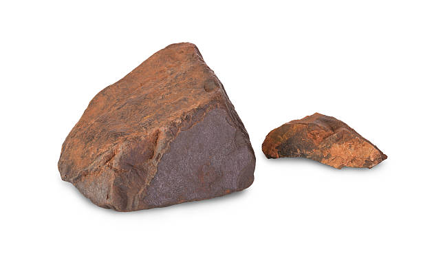 istock Two pieces of iron ore 506849082