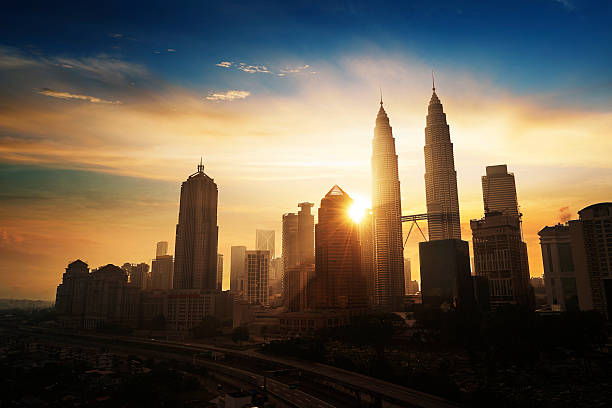 istock Kuala Lumper skyline at twilight 506850360