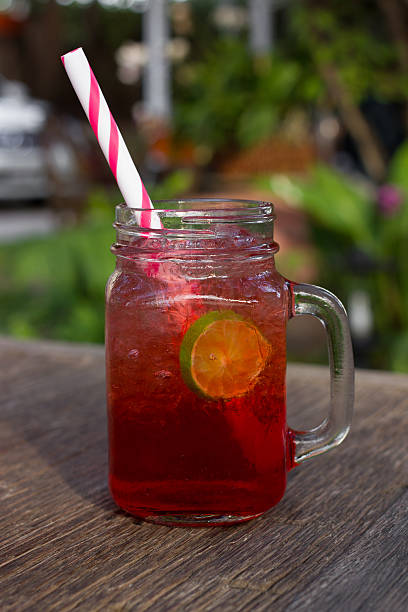 istock Strawberry italian soda. 506852428