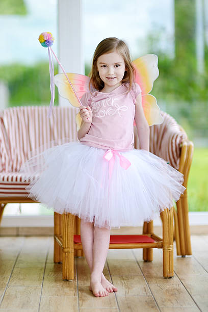 istock Little girl dressed as fairy 506854946