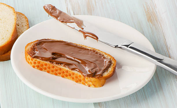 istock Toast with chocolate cream 506858944