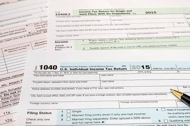 istock 1040 tax form for 2016 year 506860182