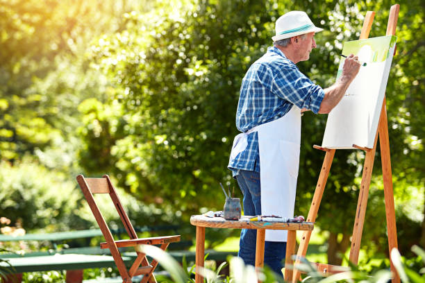 istock Spending summer days just painting away 506861082
