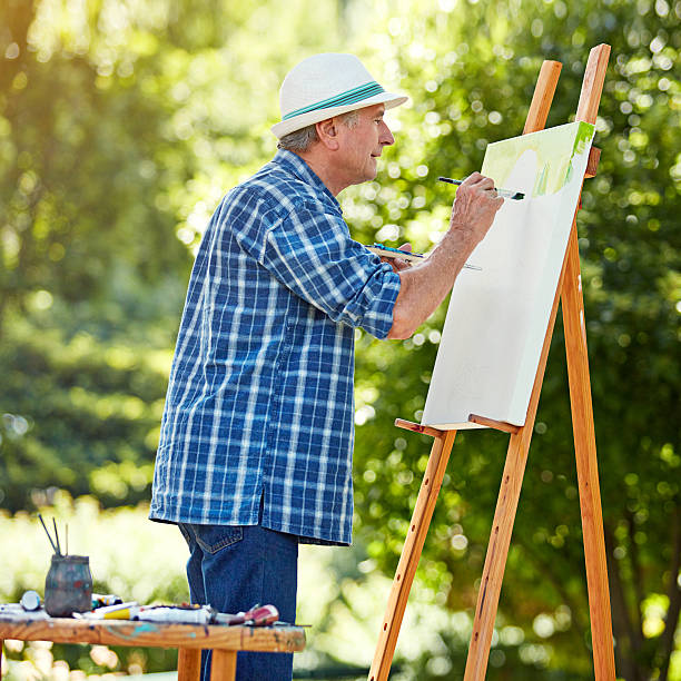 istock Putting passion into every painting 506861154