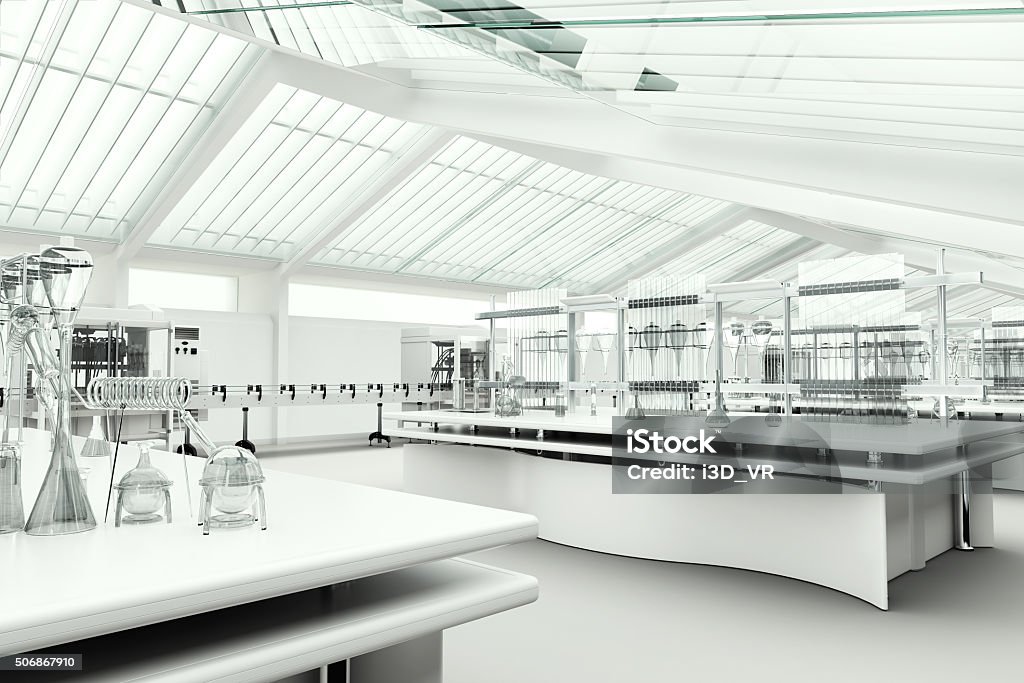 Modern clean research laboratory Laboratory Stock Photo