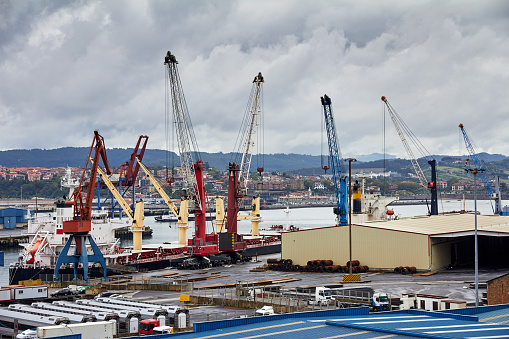 Port of Bilbao Spain naval Industry