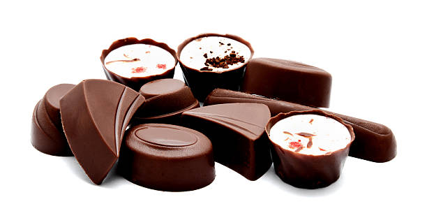 istock Assortment of chocolate candies isolated 506869176