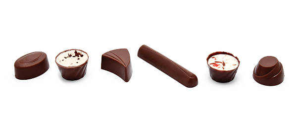 istock Assortment of chocolate candies isolated 506869272