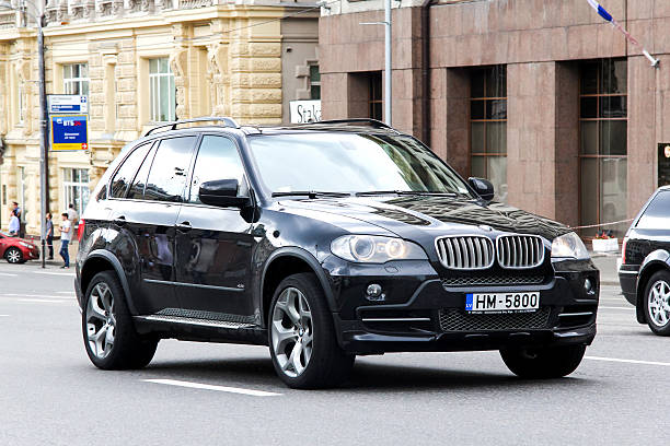 Bmw E70 X5 Stock Photo - Download Image Now - BMW, Sports Utility Vehicle,  Black Color - iStock