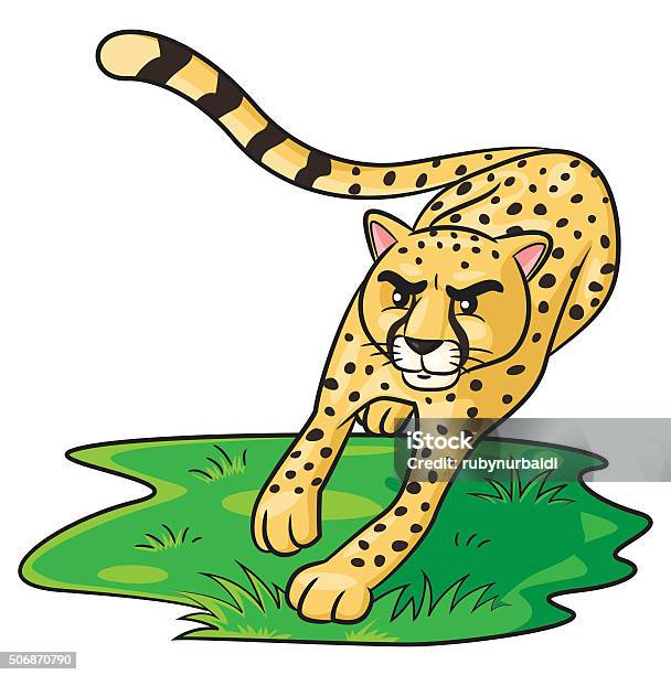 Cheetah Cartoon Stock Illustration - Download Image Now - Jaguar - Cat,  Characters, Baby - Human Age - iStock