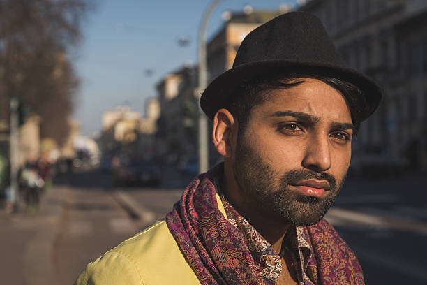 istock Indian handsome man posing in an urban context 506871122