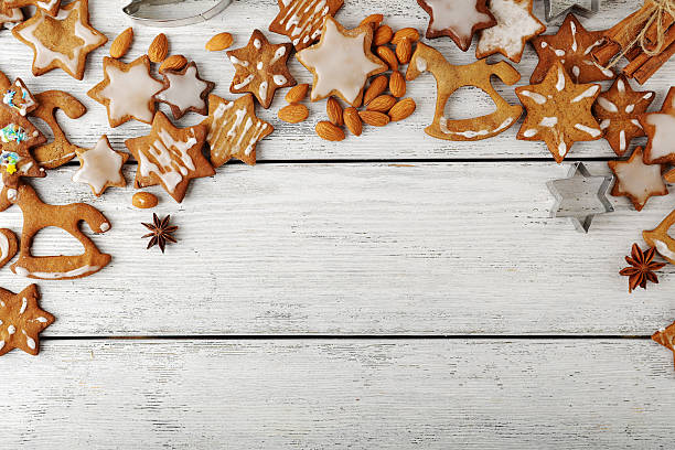 istock christmas cookies on white boards 506872294