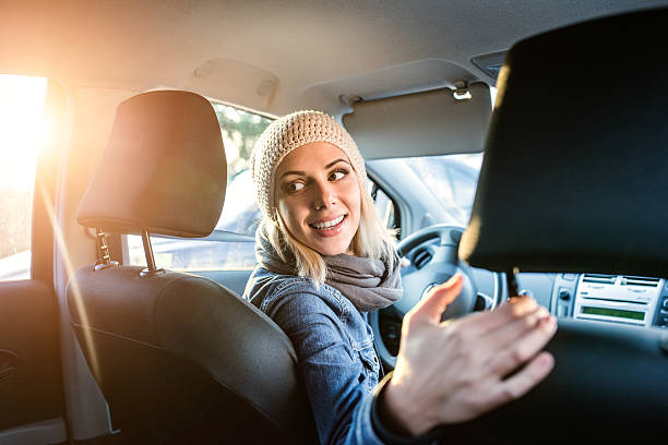 istock Woman driving a car 506878990