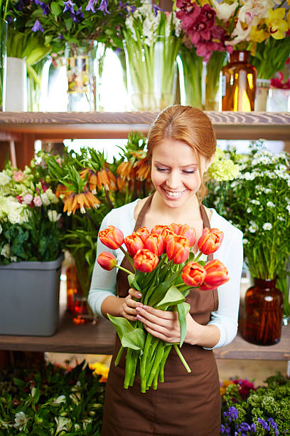 istock Selling tulips and other flowers 506881354