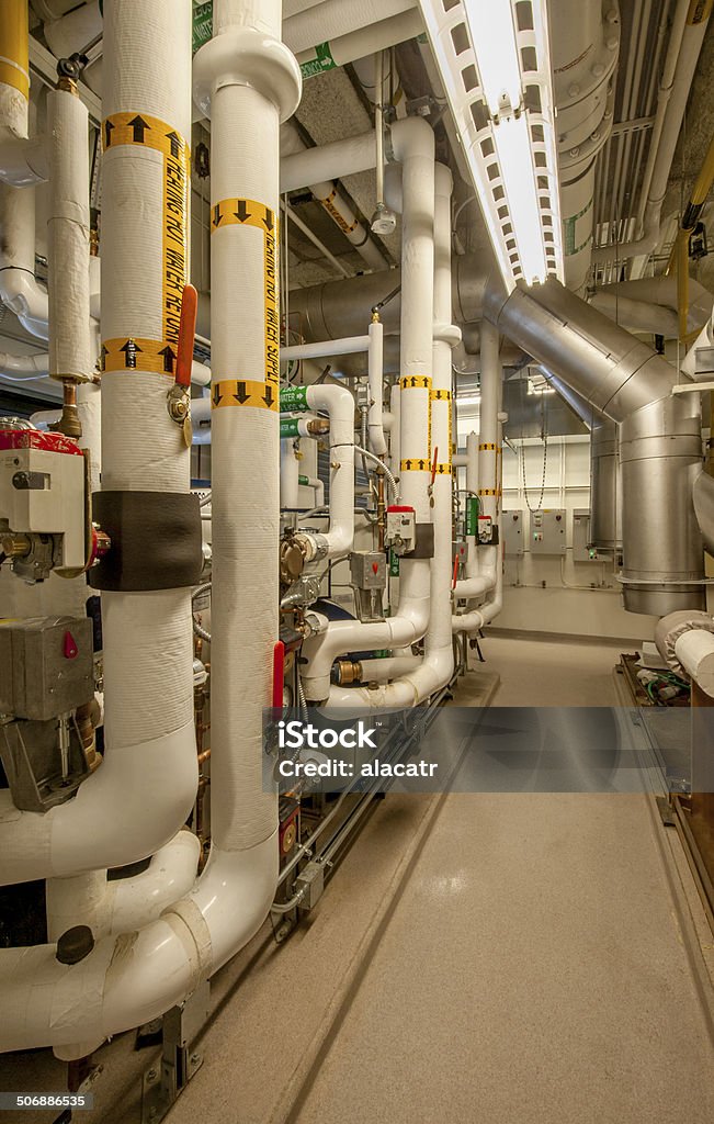 Chaudière-Chambre - Photo de Bouche d'aération libre de droits