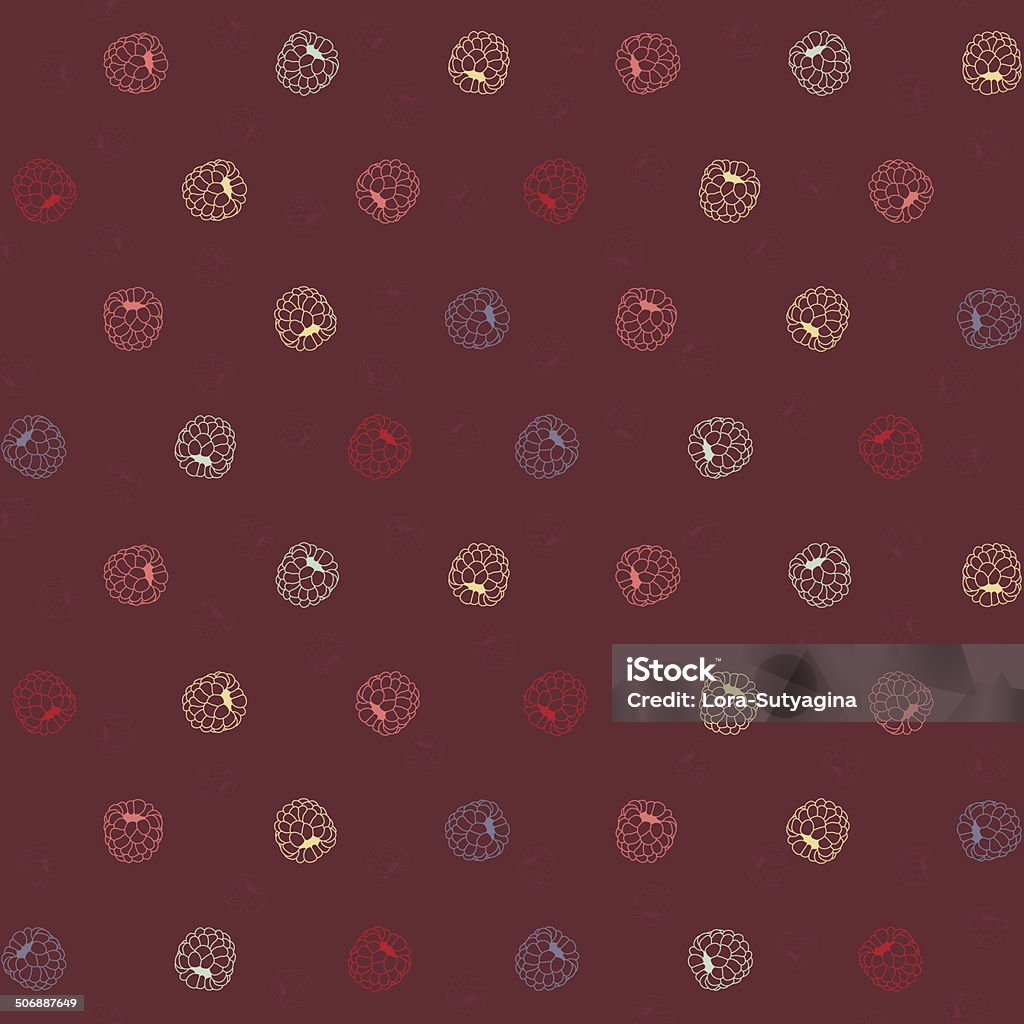 Simple Blackberry background. Plain Raspberry illustration. Seamless vector pattern. Endless texture. Warm autumn backdrop. Berry textile. Simple Blackberry background. Plain Raspberry illustration. Seamless vector pattern. Plain background for decoration or backdrop. Seamless pattern for wallpaper, web page background, surface textures. Pattern fills for decoration or printing on fabric. Art stock vector