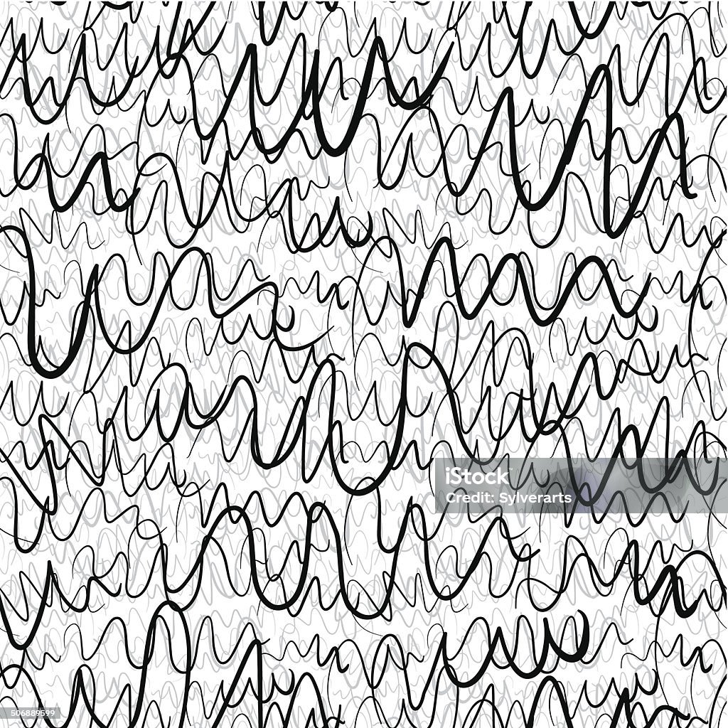 Messy lines seamless pattern. Messy lines seamless pattern, vector background. Abstract stock vector