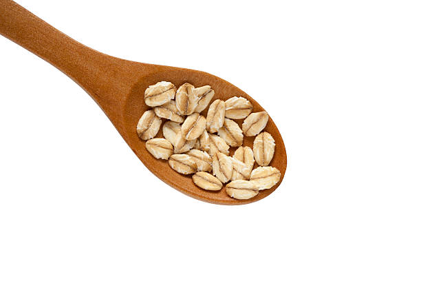 istock Close up of oat flake 506897000