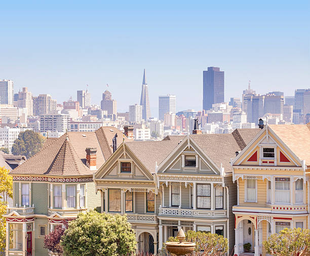 istock San Francisco skyline with Painted Ladies buildings. 506897610