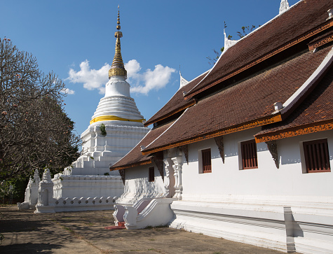 Wat Ket Karam temple is  beautiful temple in Chiangmai , Thailand