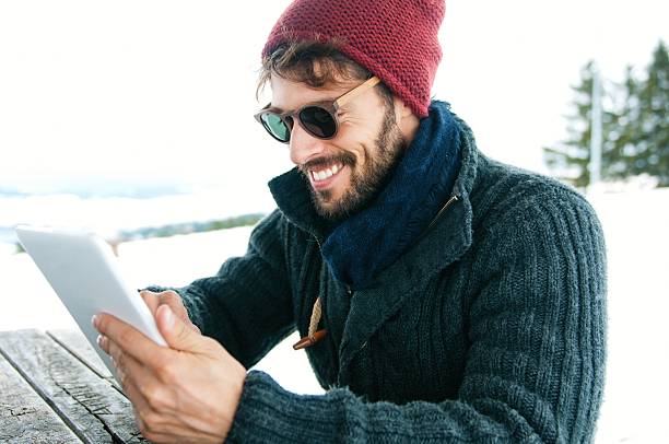 istock Picture of a man using digital tablet 506900102