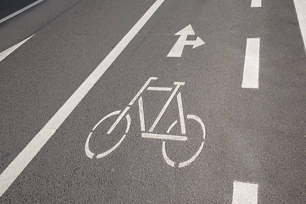 istock Bike Lane in Cologne 506900796