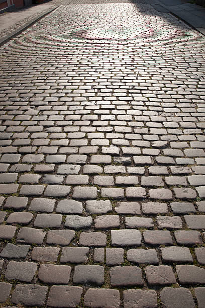 istock Cobble Stone Street Background, Cologne 506901036