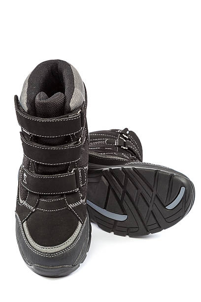 istock Winter fashion boot on white background. 506901752