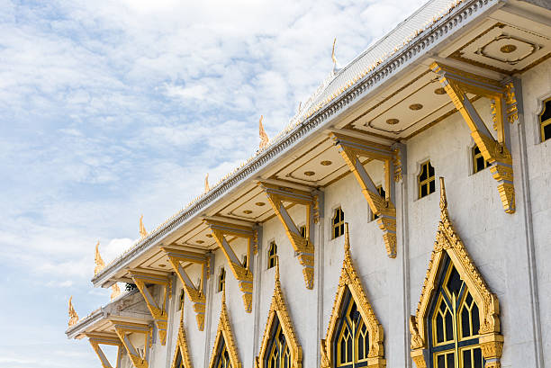 Window temple Thailand,Wat Sothon Wararam Worawihan