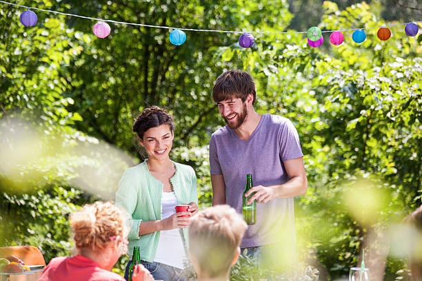 istock People enjoying summer party 506903852