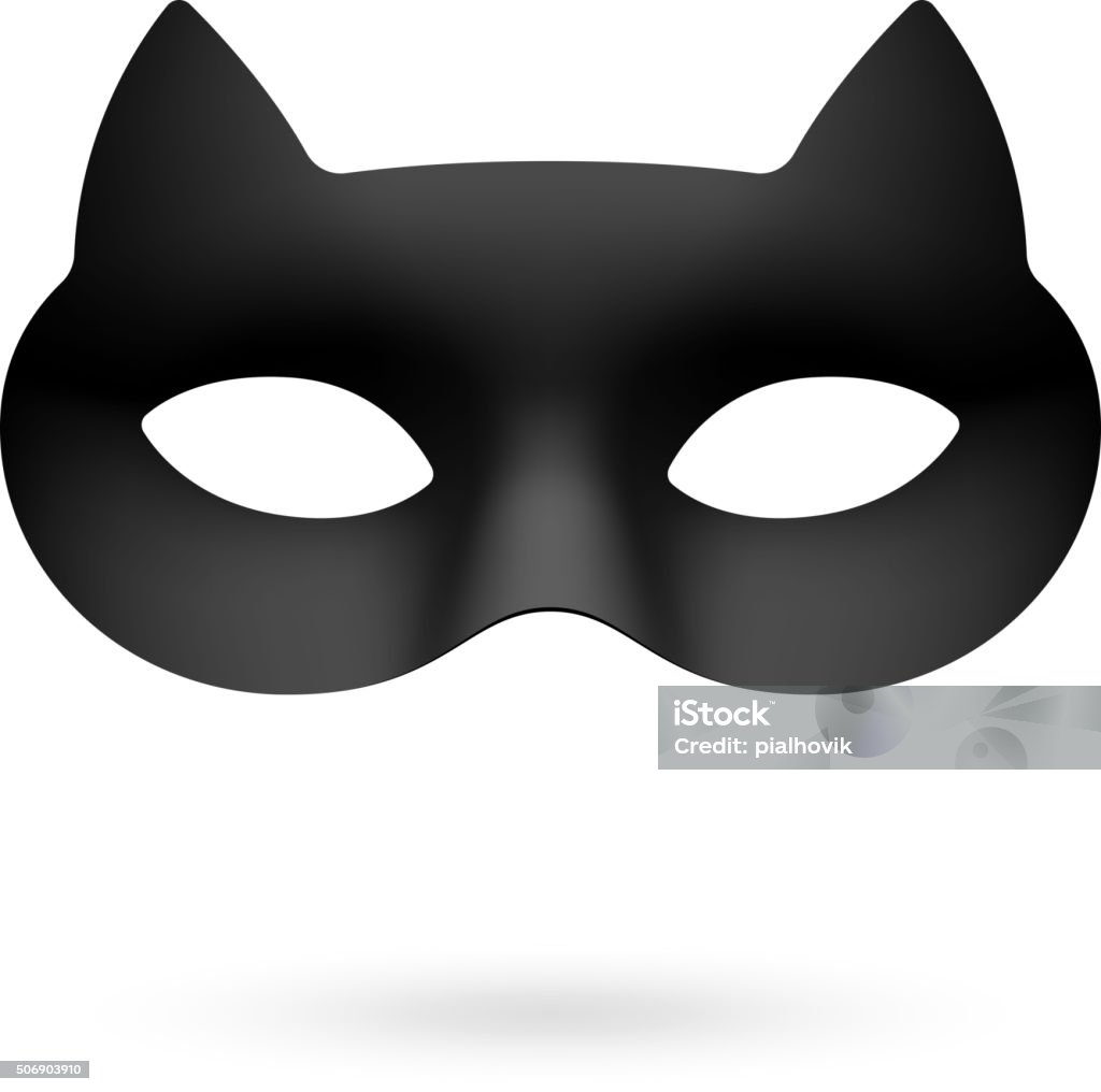 Mặt Nạ Mắt Giả Trang Mèo Đen Hình minh họa Sẵn có - Tải xuống Hình ...