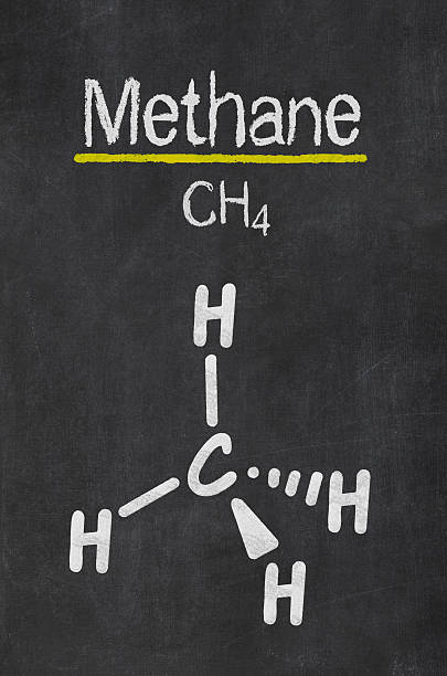 istock Blackboard with the chemical formula of Methane 506904198