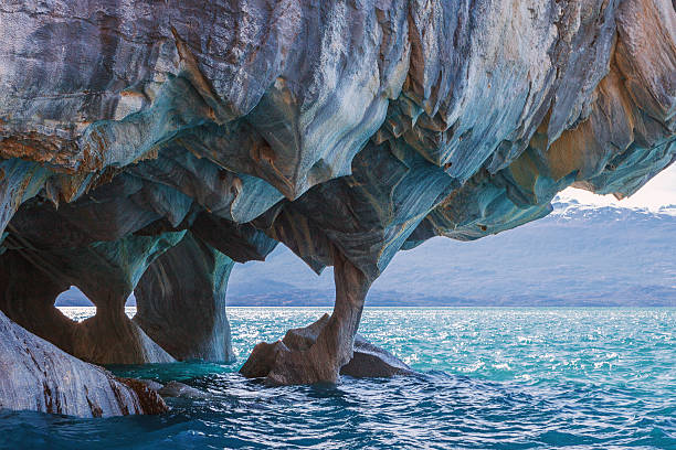 istock marble caves, Patagonia chilena 506908394