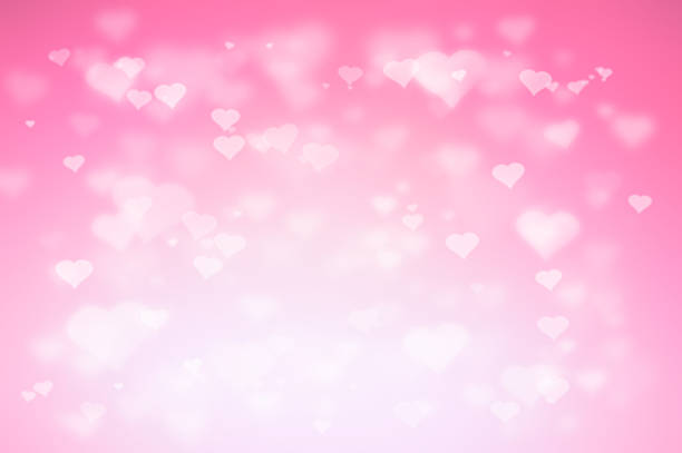 istock Bokeh heart abstract background , holiday valentine's day 506908606