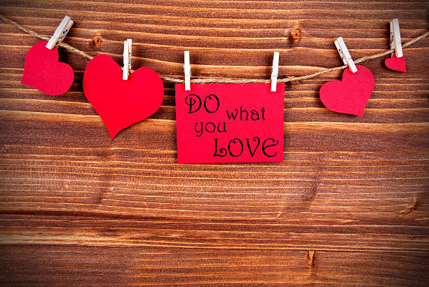 istock Do what you Love on a Label 506908851