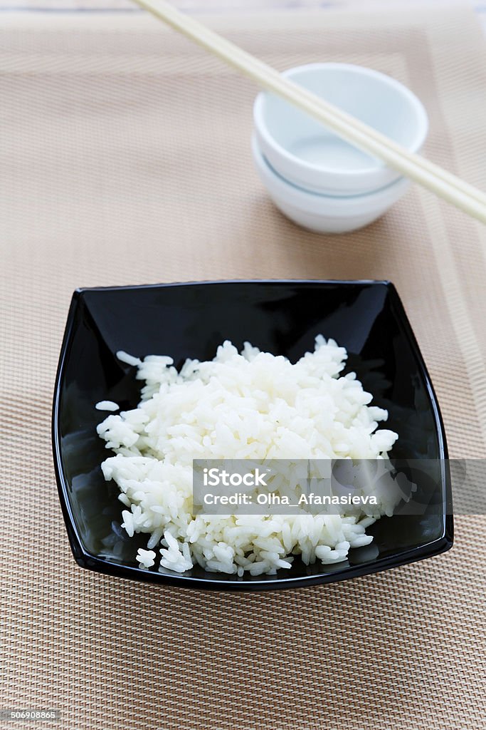 Bouillie de riz blanc - Photo de Agrafe libre de droits