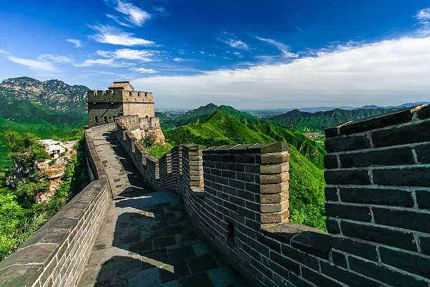 The Great Wall of China The Great Wall of China badaling great wall stock pictures, royalty-free photos & images