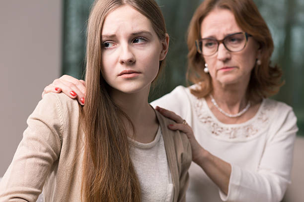 istock Teenage girl with problem 506910024