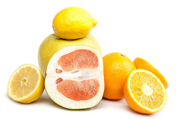 istock Fresh citrus fruits orange, lemon and grapefruit 506910520