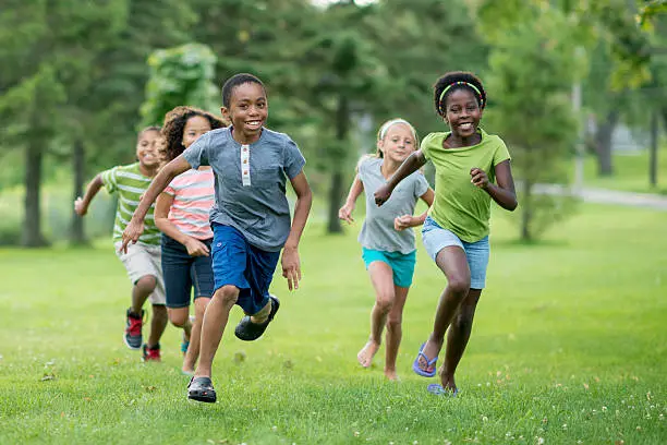 Photo of Happily Playing Tag