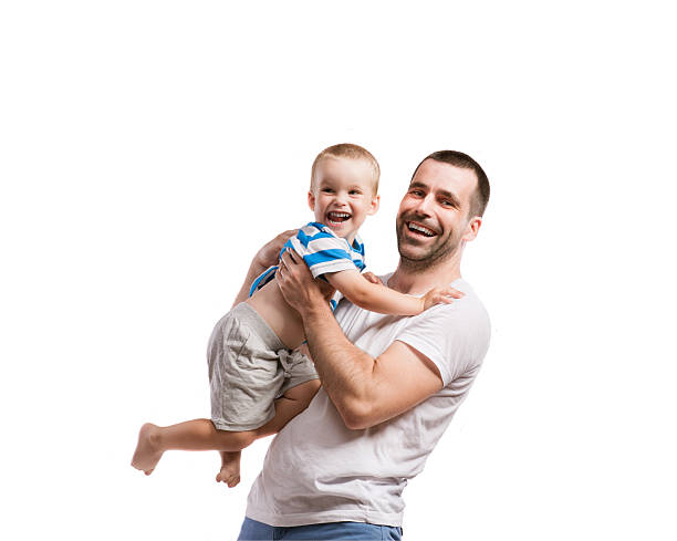 istock Happy father with his son 506910664